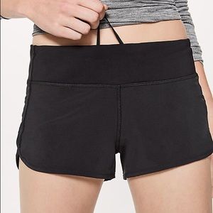 Lululemon Black speed shorts